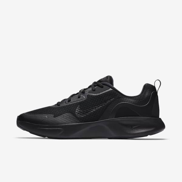 Black Nike Wearallday Men\'s Sneakers | NK598QJE