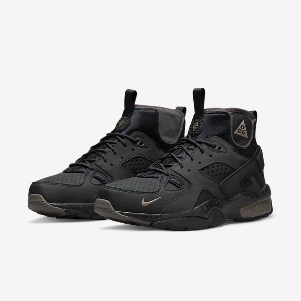 Black / Olive Grey Nike ACG Air Mowabb Men's Sneakers | NK125SVN