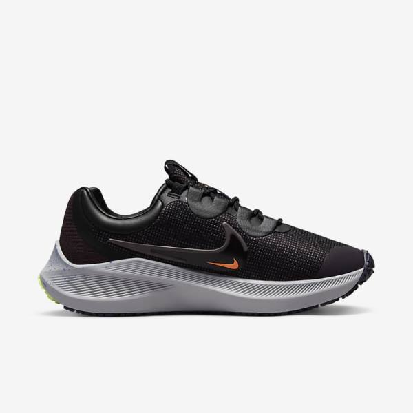 Black / Orange / Purple Nike Zoom Winflo 8 Shield Weatherised Road Women's Running Shoes | NK095EXZ