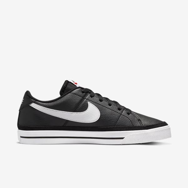 Black / Orange / White Nike Court Legacy Next Nature Women's Sneakers | NK235DZU