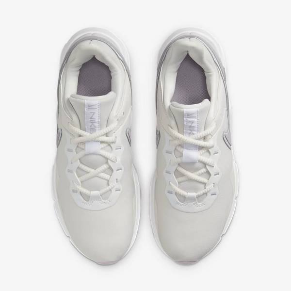 Black / Platinum / White Nike Legend Essential 2 Premium Women's Training Shoes | NK538SZW