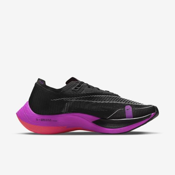 Black / Purple / Grey / Red Nike ZoomX Vaporfly Next% 2 Road Racing Men's Running Shoes | NK217LTN