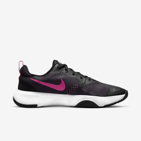 Black / Purple / Pink Nike City Rep TR Women's Training Shoes | NK160EBP