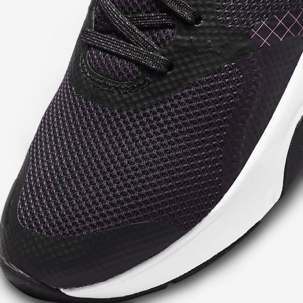 Black / Purple / Pink Nike City Rep TR Women's Training Shoes | NK160EBP