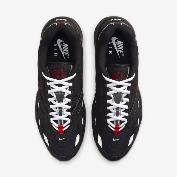 Black / Red / White Nike Air Max 96 II Men's Sneakers | NK637SBI