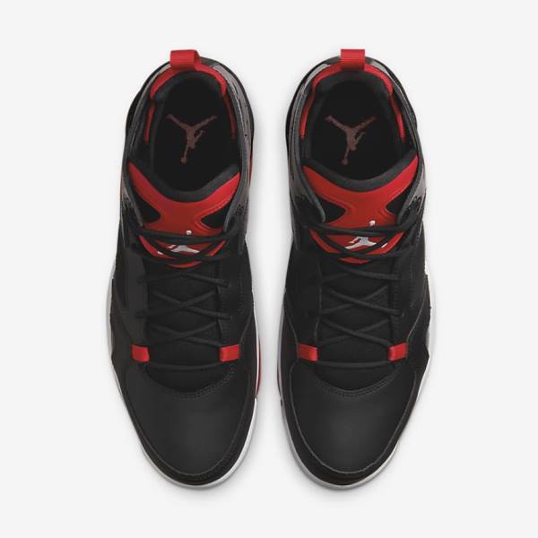 Black / Red / White Nike Jordan Flight Club 91 Men's Jordan Shoes | NK082GRL