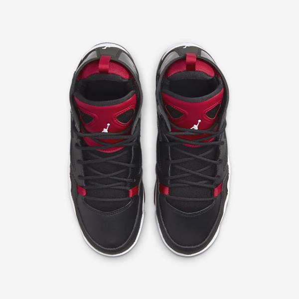 Black / Red / White Nike Jordan Flight Club 91 Older Kids' Sneakers | NK918JQV