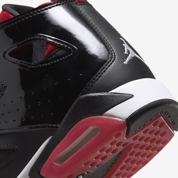 Black / Red / White Nike Jordan Flight Club 91 Older Kids' Sneakers | NK918JQV