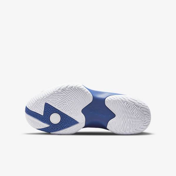 Black / Royal / White Nike Zion 1 Older Kids' Sneakers | NK194OXM