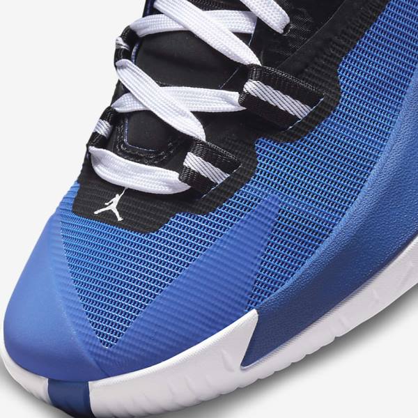 Black / Royal / White Nike Zion 1 Older Kids' Sneakers | NK194OXM