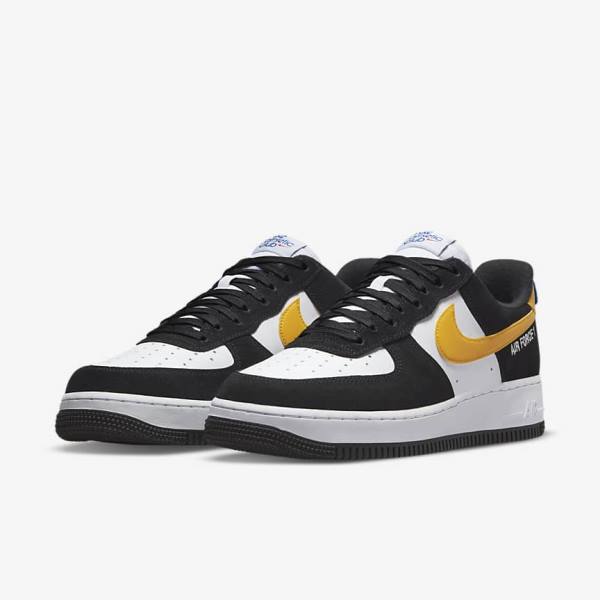 Black / White / Dark Nike Air Force 1 07 LV8 Men's Sneakers | NK092JPY