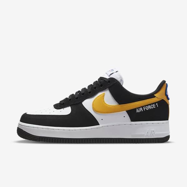 Black / White / Dark Nike Air Force 1 07 LV8 Men\'s Sneakers | NK092JPY