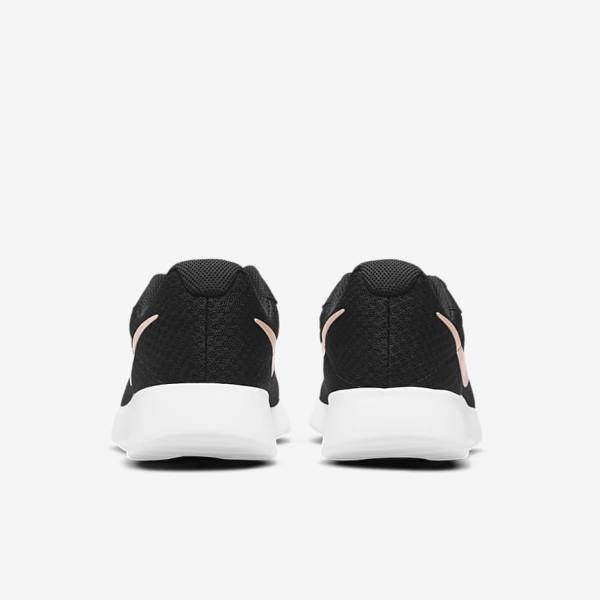 Black / White / Metal Red Brown Nike Tanjun Women's Sneakers | NK941IQV