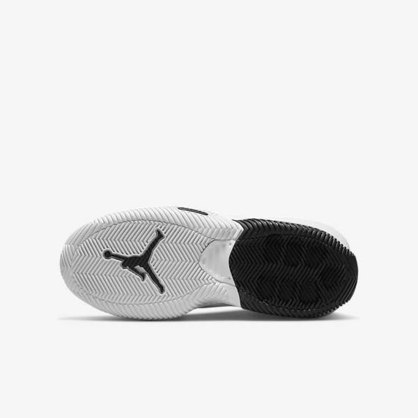 Black / White / Metal Silver / Red Nike Jordan Stay Loyal Older Kids' Jordan Shoes | NK089LMW