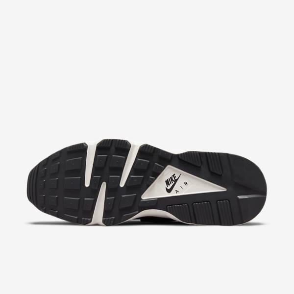 Black / White Nike Air Huarache LE Men's Sneakers | NK307YKX