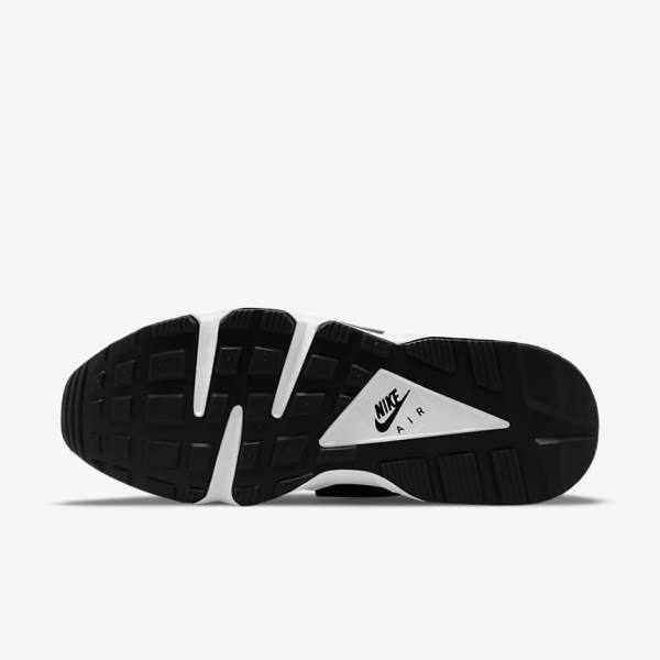 Black / White Nike Air Huarache Men's Sneakers | NK872VGN