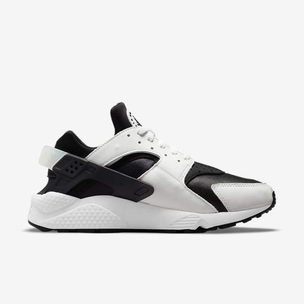 Black / White Nike Air Huarache Men's Sneakers | NK872VGN