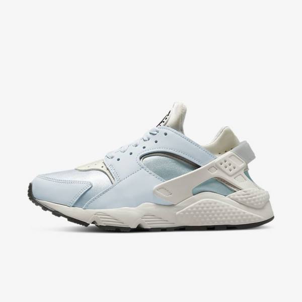 Black / White Nike Air Huarache Women\'s Sneakers | NK147VUT