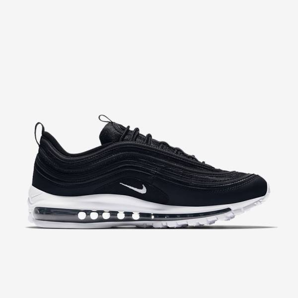 Black / White Nike Air Max 97 Men's Sneakers | NK687FAJ