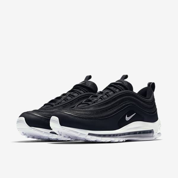 Black / White Nike Air Max 97 Men's Sneakers | NK687FAJ