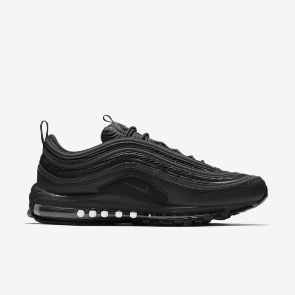 Black / White Nike Air Max 97 Men's Sneakers | NK725KFR