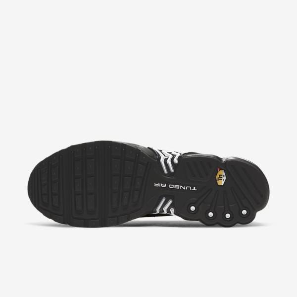 Black / White Nike Air Max Plus III Men's Sneakers | NK352BRL