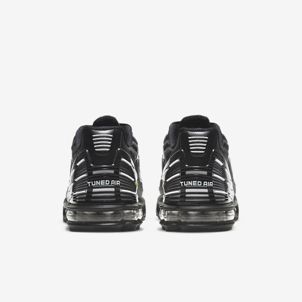 Black / White Nike Air Max Plus III Men's Sneakers | NK352BRL