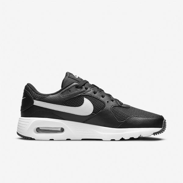 Black / White Nike Air Max SC Men's Sneakers | NK826JUX