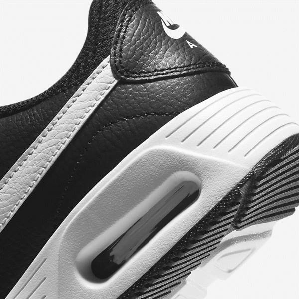 Black / White Nike Air Max SC Women's Sneakers | NK965XID