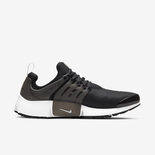 Black / White Nike Air Presto Men's Sneakers | NK419AFM