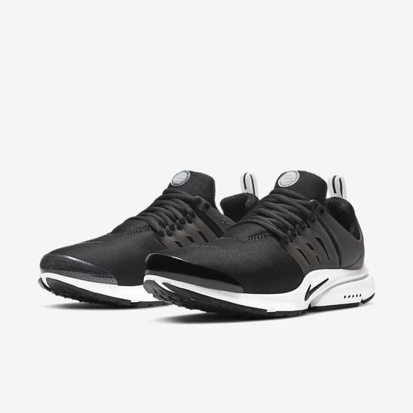 Black / White Nike Air Presto Men's Sneakers | NK419AFM