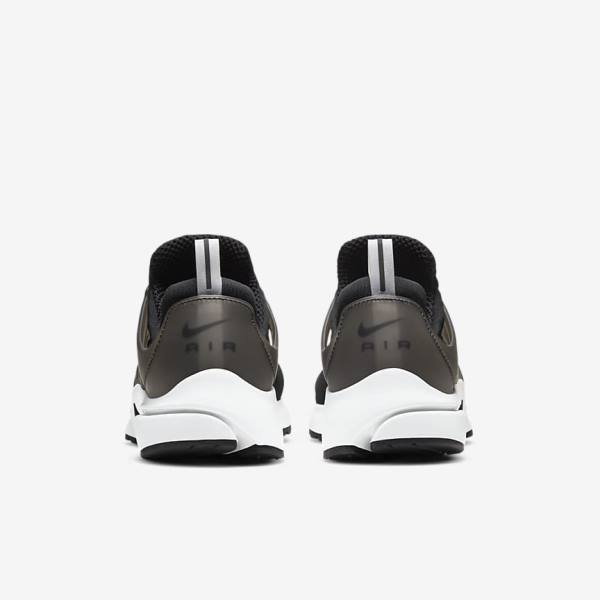 Black / White Nike Air Presto Men's Sneakers | NK419AFM