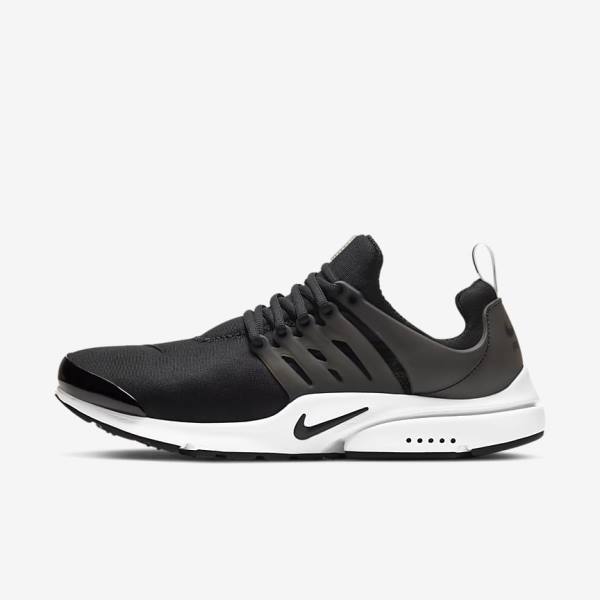 Black / White Nike Air Presto Men\'s Sneakers | NK419AFM