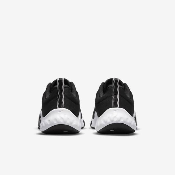 Black / White Nike Renew In-Season TR 11 Women's Training Shoes | NK316RNL