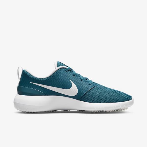 Black / White Nike Roshe G Men's Golf Shoes | NK501LVF