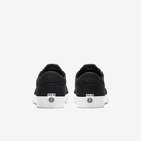 Black / White Nike SB Shane Men's Sneakers | NK605PWY