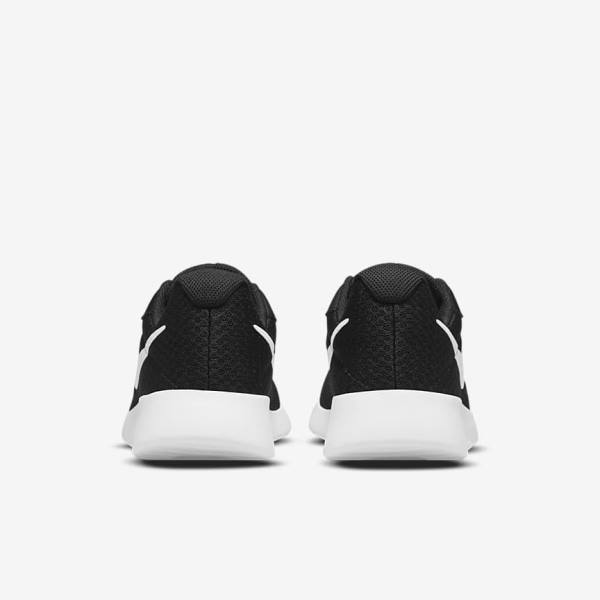 Black / White Nike Tanjun Men's Sneakers | NK843ITY