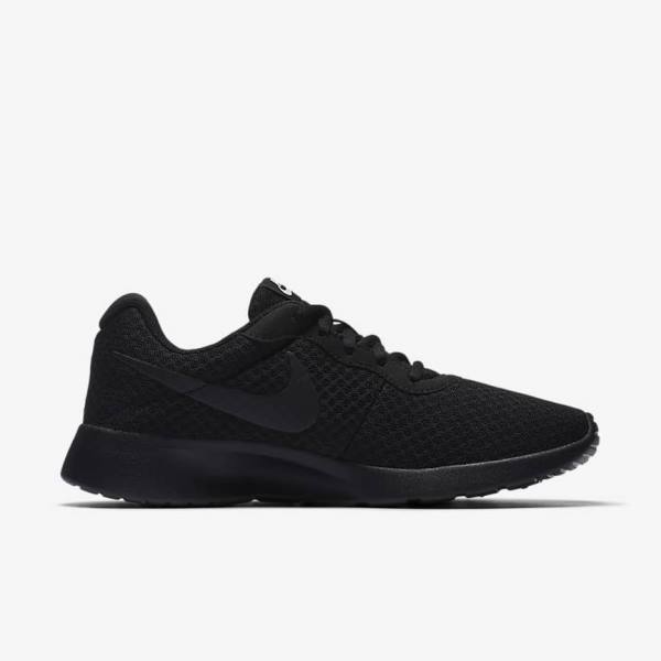 Black / White Nike Tanjun Women's Sneakers | NK183MQL