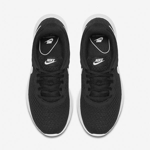 Black / White Nike Tanjun Women's Sneakers | NK935MUO