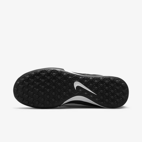 Black / White Nike The Premier 3 TF Artificial-Turf Men's Football Shoes | NK249ZTJ