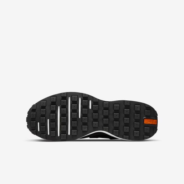 Black / White / Orange / Black Nike Waffle One Older Kids' Sneakers | NK375HWI