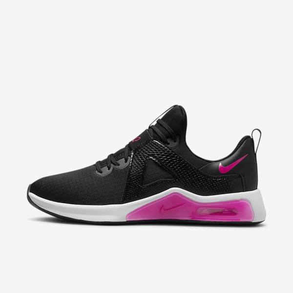 Black / White / Pink Nike Air Max Bella TR 5 Women\'s Training Shoes | NK430SMD