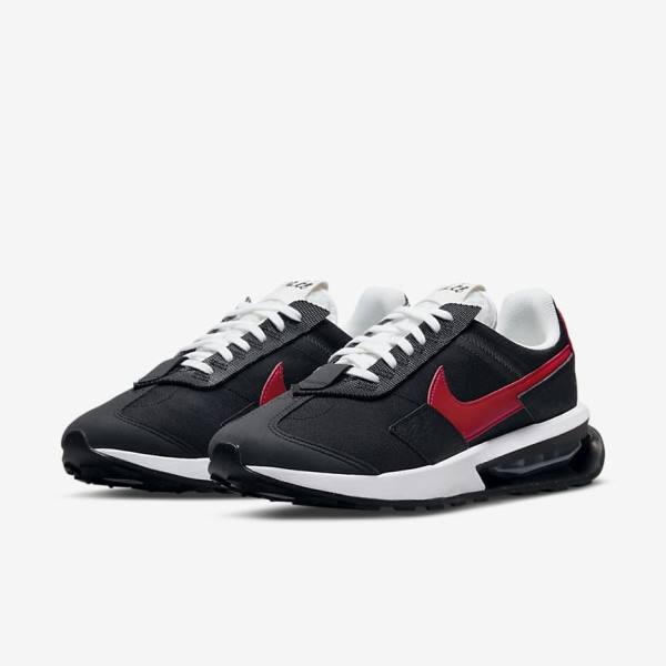 Black / White / Red Nike Air Max Pre-Day Men's Sneakers | NK547XTC