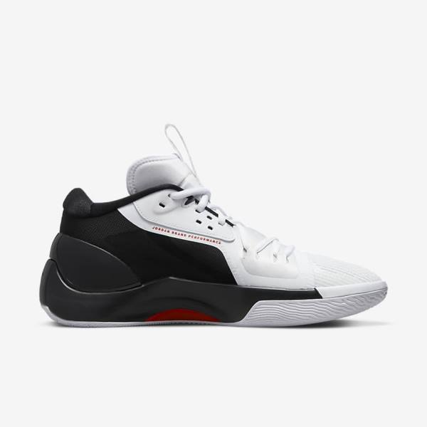 Black / White / Red Nike Jordan Zoom Separate Men's Jordan Shoes | NK871THX