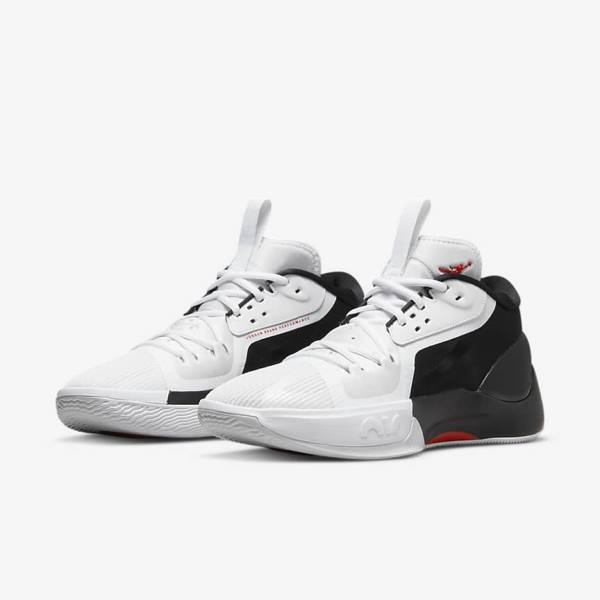 Black / White / Red Nike Jordan Zoom Separate Men's Jordan Shoes | NK871THX