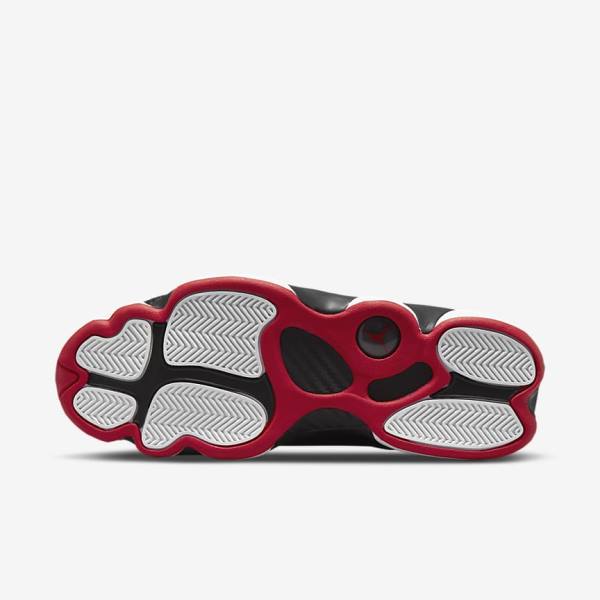 Black / White / Yellow / Red Nike Jordan 6 Rings Men's Jordan Shoes | NK783UNB