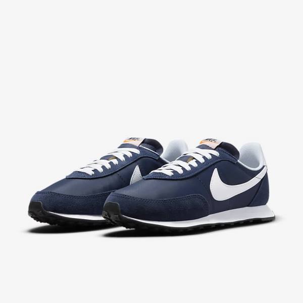 Blue / Navy / White Nike Waffle Trainer 2 Men's Sneakers | NK561UIS