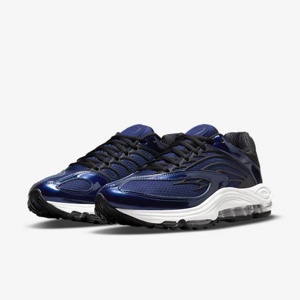 Blue / White / Black Nike Air Tuned Max Men's Sneakers | NK906RWQ