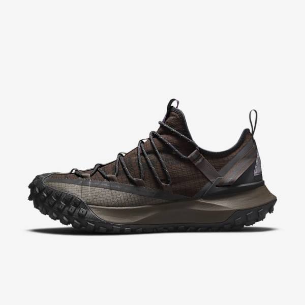 Brown / Black Nike ACG Mountain Fly Low Men\'s Sneakers | NK052JVX