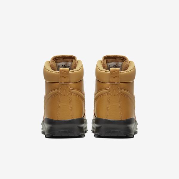 Brown / Black Nike Manoa LTR Older Boot Kids' Sneakers | NK438MNK